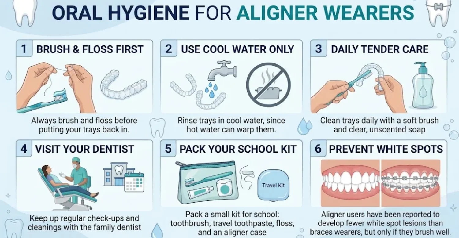 Clear Aligners for Teens info